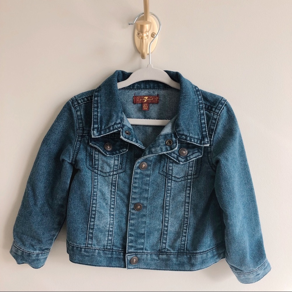 Seven For All Mankind 2T Toddler Jean Jacket